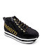 Παιδικά Sneakers High Μαύρα