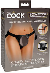 Pipedream King Cock Harness 13cm σε Μαύρο Χρώμα