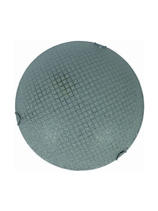 Gallis Strass Deckenleuchte 30cm Gray mit Fassung E27