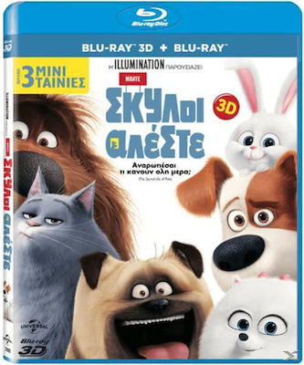 The Secret Life Of Pets 3D / Blu-Ray