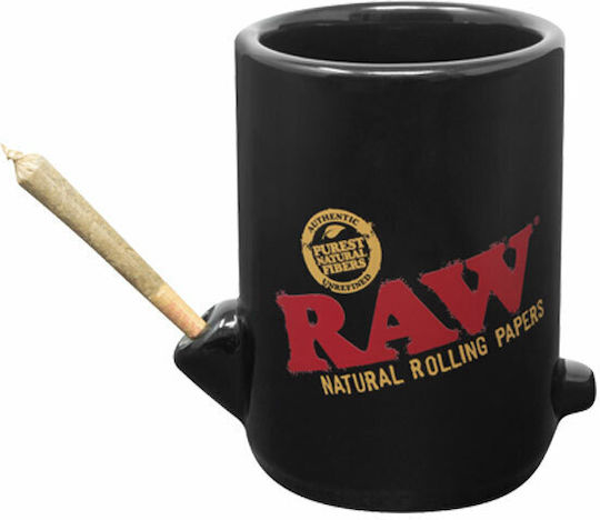 Raw Wake-Up and Bake-Up Κούπα Κεραμική Μαύρη