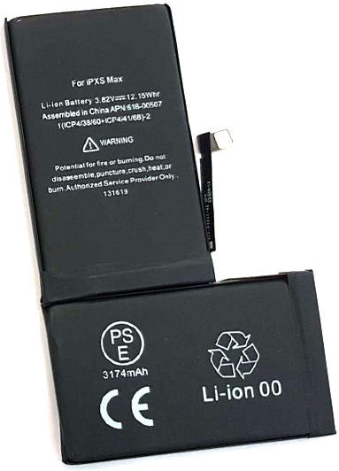 Συμβατή Μπαταρία Αντικατάστασης 0 Cycle 3174mAh για iPhone XS Max