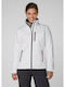 Helly Hansen Women's Short Sports Jacket for Winter with Hood White