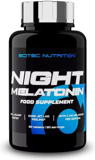 Scitec Nutrition Night Melatonin Συμπλήρωμα για τον Ύπνο 90 ταμπλέτες