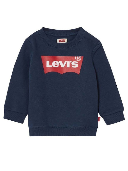 Levi's Kinder-Sweatshirt Marineblau Batwing Crew