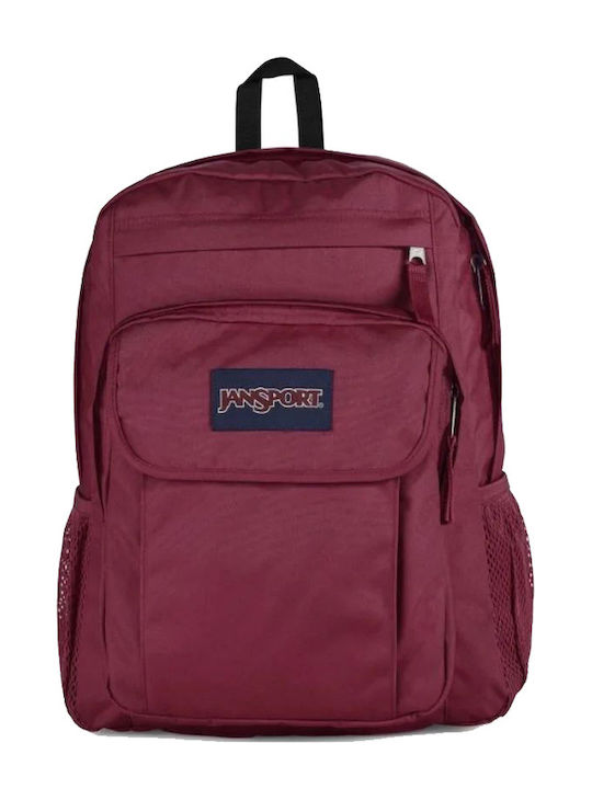 Jansport Union Pack School Bag Backpack Junior High-High School DarkRed