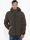 Winter Jacket Puffer Khaki