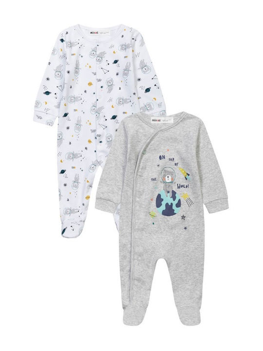 Minoti Baby Bodysuit Set Long-Sleeved Multicolour