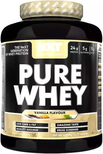 Nxt Nutrition Pure Whey Πρωτεΐνη Ορού Γάλακτος με Γεύση Βανίλια 2.25kg
