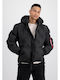 Alpha Industries Men's Winter Puffer Jacket Black