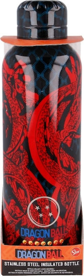 Stor Dragon Ball Kids Water Bottle Set from Aluminium Dragon Thermos Red 515ml