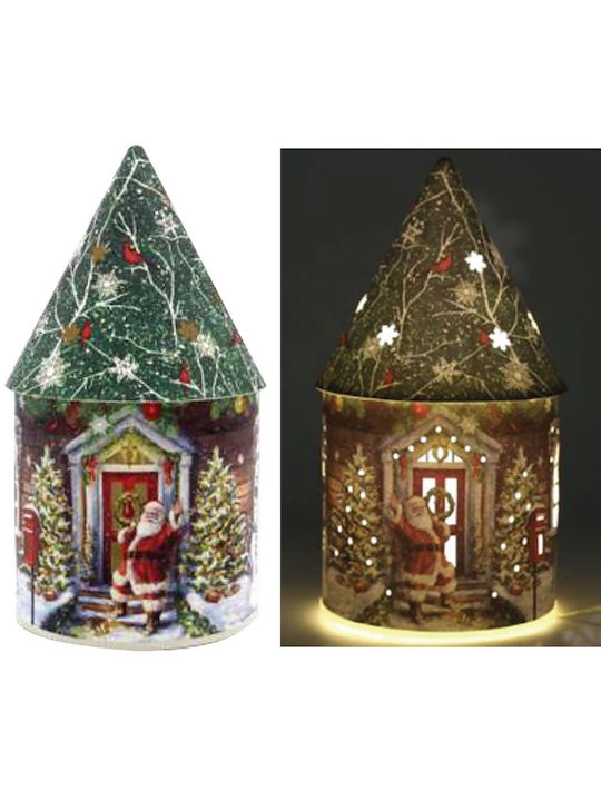 XMASfest Christmas Illuminated Decorative House with Battery 22x10.5cm.