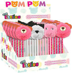 The Littlies Ζωάκια Pom Pom Μολύβι (Διάφορα Χρώματα)