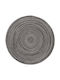 Lalos 4440 Platzdeckchen Rund Korbweide Gray 18cm 4Stück