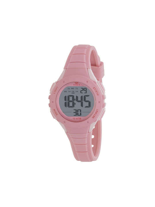 Marea Kids Analog Watch with Rubber/Plastic Strap Pink