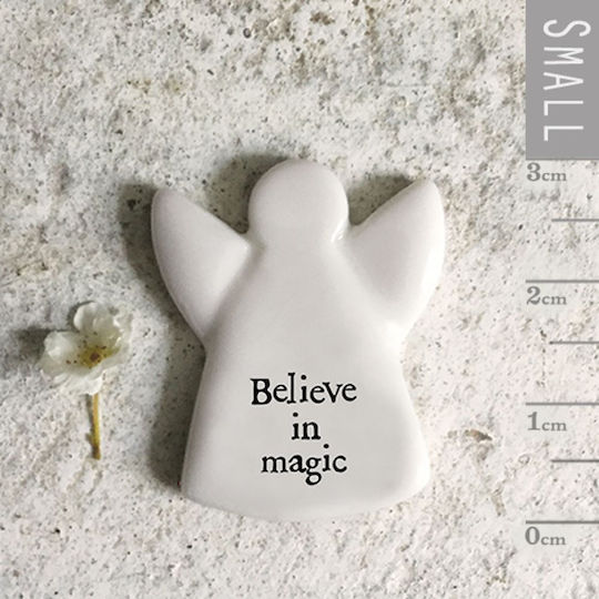 Synchronia Decorativ Statuetă din Material Ceramic Believe In Magic 3cm 1buc