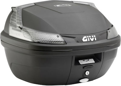 Givi Monolock Μπαγκαζιέρα Μοτοσυκλέτας 37lt Μαύρη