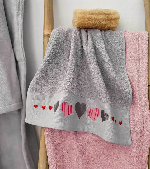Palamaiki Bath Towel Set 3pcs Carn Multicolored Weight 500gr/m²