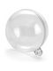 Christmas Plastic Ball Ornament Transparent 10x10cm