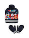 Set Cap - Handbag "Mickey and friends" blue (Blue)