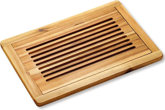Kesper Rectangular Wooden Chopping Board for Bread Brown 47.5x32cm