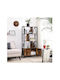 Bookcase Dark Brown 74x30x154.5cm