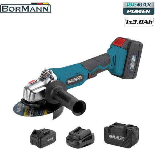 Bormann Pro BCD2630 Grinder 115mm Battery 1x3Ah