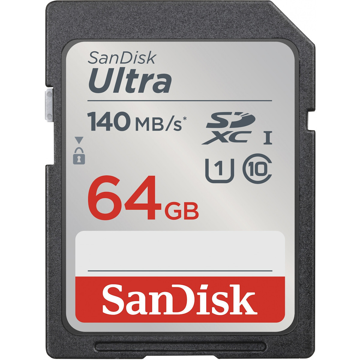 Sandisk Ultra SDXC 64GB U1 UHS-I 140MB/s (SDSDUNB-064G-GN6IN)