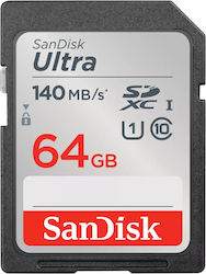 Sandisk Ultra SDXC 64GB Clasa 10 U1 UHS-I