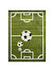 Koulis Carpets 6333Α Kids Rug Fotbal Verde 200x250cm Thickness 13mm