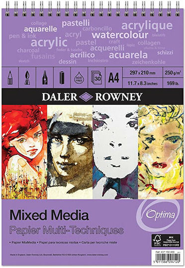 Daler Rowney Sketch Pad Mixed Media Pad