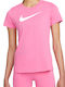 Nike Women's Athletic T-shirt Dri-Fit Pink