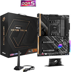 ASRock X670E Taichi Wi-Fi Mainboard Erweitertes ATX mit AMD AM5 Sockel