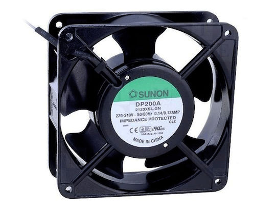 Conteg Ventilator Rack 220V 12x12x3.5cm DP-VEN-SPARE-04 1 Bucată