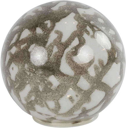 Atmosphera Illuminated Christmas Figure Ball Gray Length 15cm