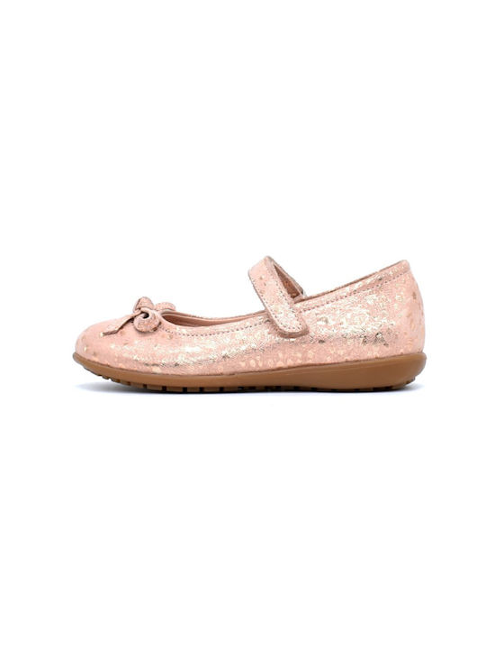 Bibelot Leather Children's Ballerinas 2021MZ Beige