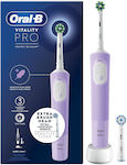 Oral-B Vitality Pro Protect X Clean Ηλεκτρική Οδοντόβουρτσα με Χρονομετρητή Lilac