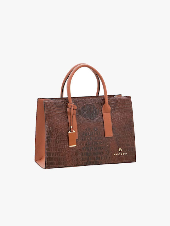 Bartuggi Damen Tasche Hand Tabac Braun