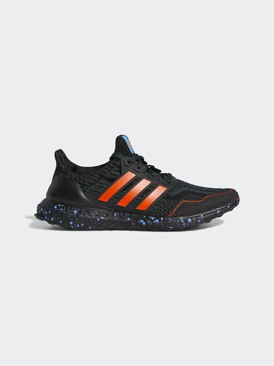 Adidas Ultraboost 5.0 DNA Ανδρικά Αθλητικά Παπούτσια Running Shadow Green / Impact Orange / Core Black