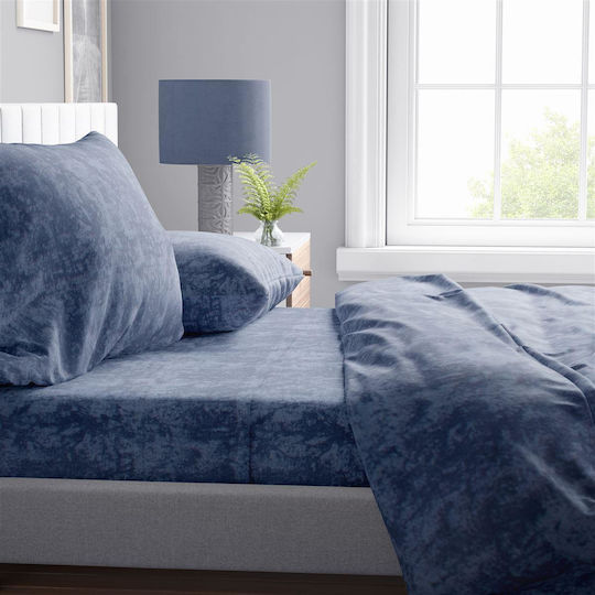 Dimcol Set Single 3pcs 160x240cm Shadow 15 Dark Blue