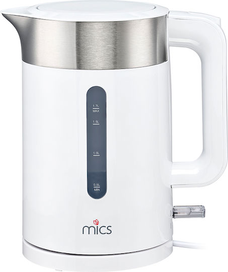 Mics MC17KW22G Kettle 1.7lt 2200W White