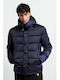 Winter Jacke Puffer Blue Black