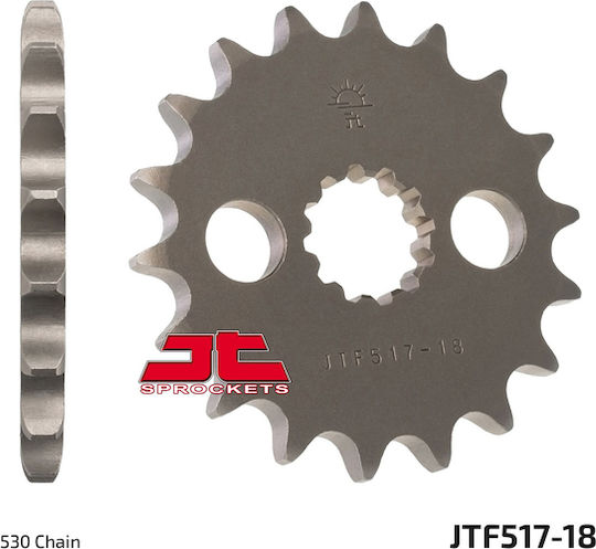 JT Sprockets Vorderes Ritzel 18 Zähne für Kawasaki ZX-12 R