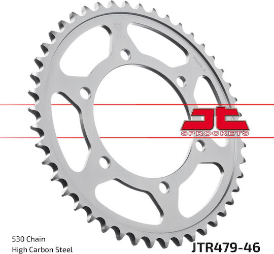 JT Sprockets Заден зъбен колело 46 Зъби за Yamaha FZ (ФЗ) / FZ6 Фейзър