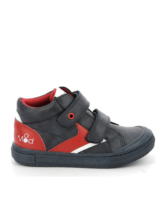 Mod8 Tifun Kids Boots with Velcro Navy Blue