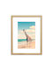 ArteLibre "Wild Animals In The Sea II" Frame Plastic 35x45cm