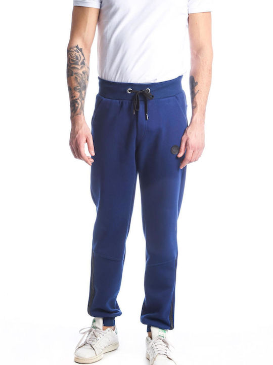 Paco & Co Men's Sweatpants with Rubber Royal Blue