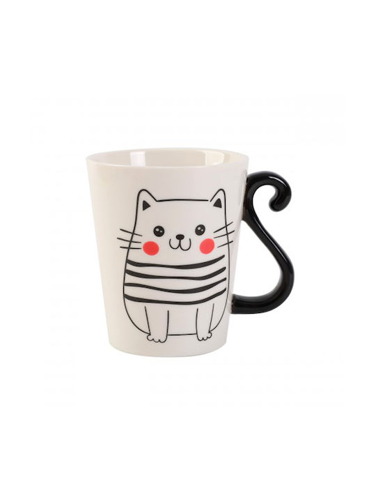 Total Gift Ceramic Cup White