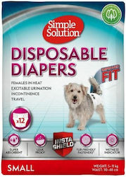 Simple Solution Disposable Diapers Female Βρακάκι Small 12τμχ