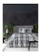 Nima Duvet Single 170x240cm Canny Gray